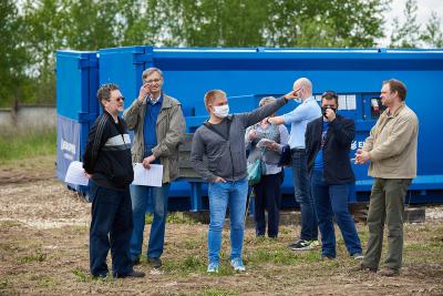Экологи побывали на базе регионального оператора ТКО в Касимове