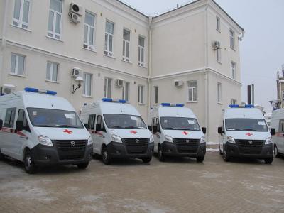 Рязанские ЦРБ получили новые машины «скорой помощи» и передвижные ФАПы