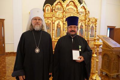Клирика Рязанской епархии удостоили высокой церковной награды