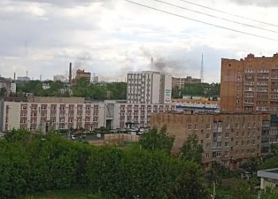 В Рязани потушили пожар на производственном предприятии