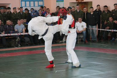 В Рязанском десантном училище стартовал турнир по армейскому рукопашному бою