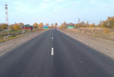 В Клепиковском районе починили дорогу по нацпроекту