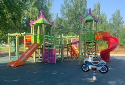 Рязанцев приглашают в Комсомольский парк на приёмку детской игровой зоны