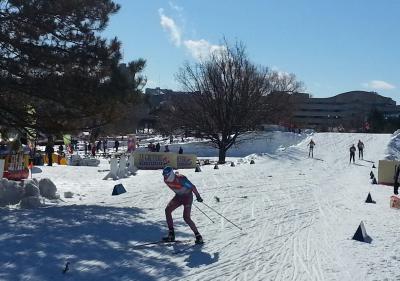Наталья Матвеева и Илья Черноусов выступили на первом этапе канадского «Ски Тура»