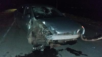 Пьяный водитель Lifan протаранил внедорожник близ Захарово
