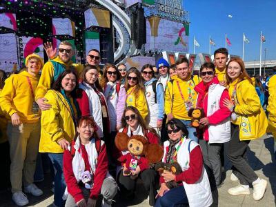 Рязанская делегация участвует во Всемирном фестивале молодёжи в Сочи