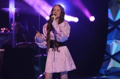 Алина Арчакова из Рязани прошла этап этап слепых прослушиваний в телешоу «Голос. Дети»