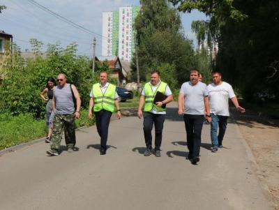 В Рязани закончили ремонтировать дороги на улицах Нахимова и Островского
