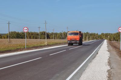 В Сараевском районе привели в порядок автодорогу Островка–Белоречье