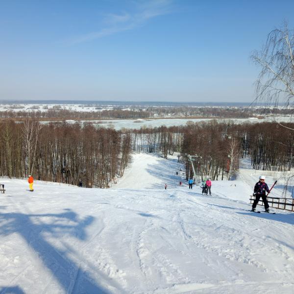 Горнолыжные склоны под Рязанью закрывают сезон