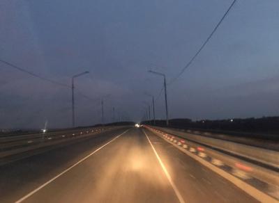 Освещение на мосту через Оку в Касимове обещают восстановить к ноябрьским праздникам