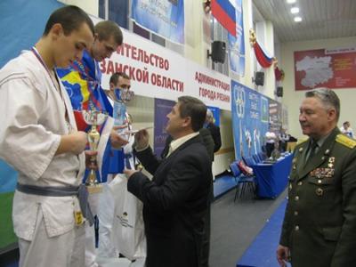 Мастера рукопашного боя получили призы от Рязанской НПК