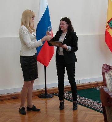 В Рязани наградили лидеров молодёжных объединений