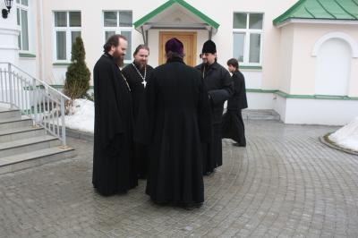 Рязанский митрополит посетил Коломенскую духовную семинарию