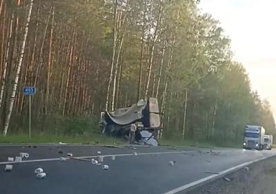 В Клепиковском районе фура столкнулась с «Газелью»