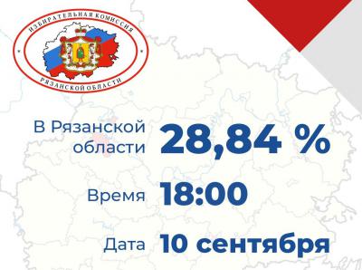 Явка избирателей во второй день голосования на 18.00 составила 28,84%
