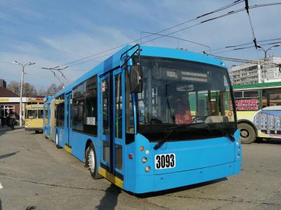 В Рязани продезинфицировали 1630 автобусов и троллейбусов