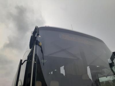 Автобус Рязань–Москва зацепил на трассе фуру