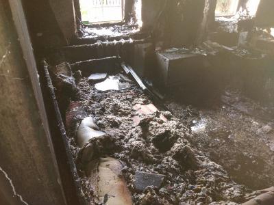 В Старожилово от пожара пострадал жилой дом
