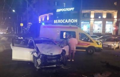 В жёстком ДТП на Первомайском проспекте в Рязани пострадали три человека