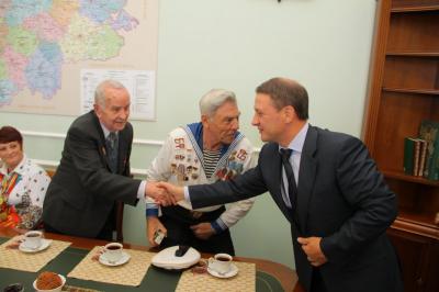 Аркадий Фомин выслушал пожелания ветеранов рязанского спорта