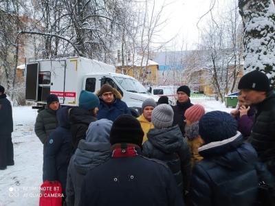 Елена Сорокина встретилась с жильцами обрушенного дома на улице Пушкина в Рязани