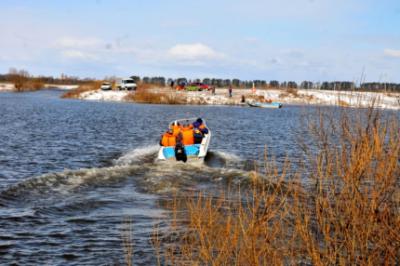 МЧС сообщает об уровнях воды на реках в Рязанской области