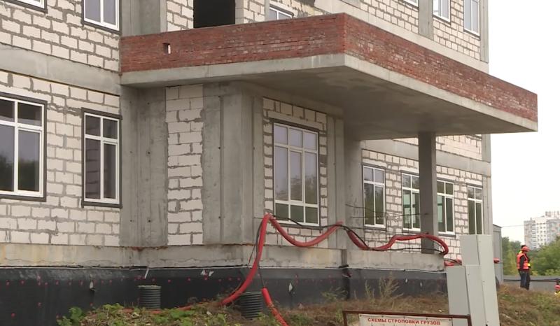 Рязанцам рассказали об этапах достройки филиала поликлиники №11
