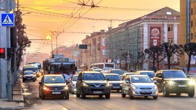 В центре Рязани 31 января перекроют движение транспорта