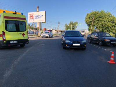 На улице Рязанской в Рязани Ford Focus сбил пенсионерку-нарушительницу