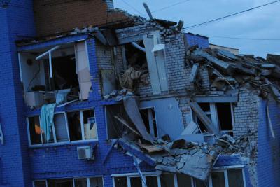 В результате взрыва в жилом доме Рязани особо пострадали 14 квартир