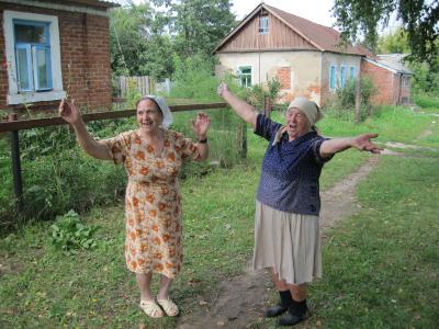 Жители рязанской деревеньки два дня отмечали Медовый Спас
