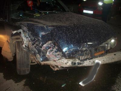 В Приокском водитель BMW без прав устроил серьёзную аварию