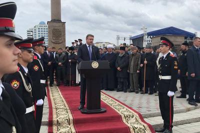 Николай Любимов поздравил жителей Грозного с 200-летием города
