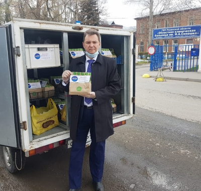 Рязанские бизнесмены доставляют обеды медикам, борющимся с короновирусом