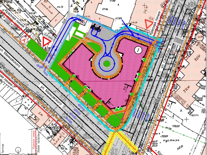 Мэрия Рязани утвердила изменения в проект планировки территории на улице Свободы
