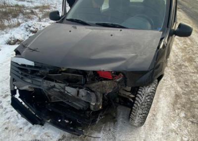 Под Пронском столкнулись Renault Logan и ВАЗ-2104, пострадали три человека