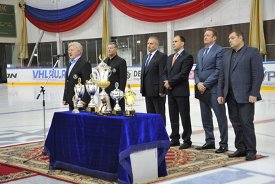 В Рязани в торжественной обстановке дали старт сезону НХЛ