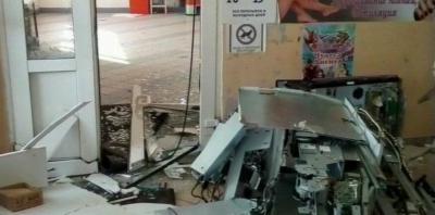 В Рыбновском районе грабители взорвали банкомат