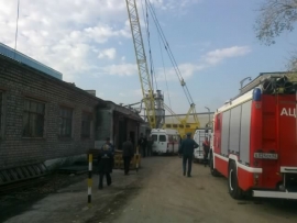 В производственном цехе на улице Промышленная в Рязани рухнула кровля