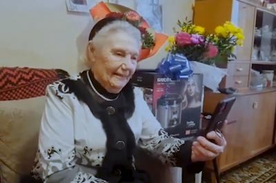 Николай Любимов поздравил 96-летнюю соратницу