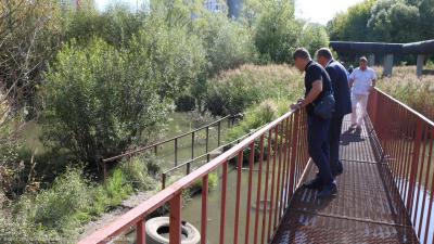 Владимир Бурмистров велел очистить от мусора ручей Быстрец