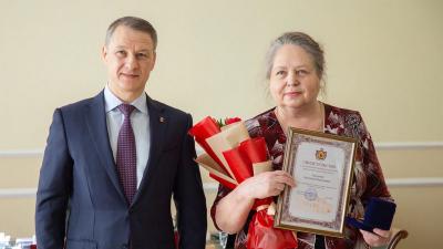 Аркадий Фомин наградил жителей Рязанской области