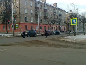 На пересечении улиц Октябрьская и Молодцова Рязани установлены недостающие знаки