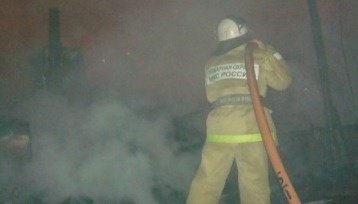 В Кораблинском районе загорелся дом, есть пострадавший