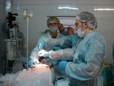 В Рязанском медуниверситете прошёл открытый урок по лапароскопической хирургии