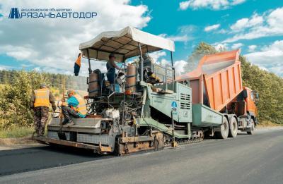 В Ермишинском районе приводят в порядок региональную трассу