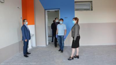 Елена Сорокина побывала на стройке школы в Горроще
