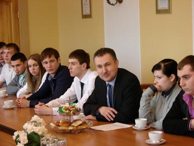 Дмитрий Андреев встретился с будущими аграриями