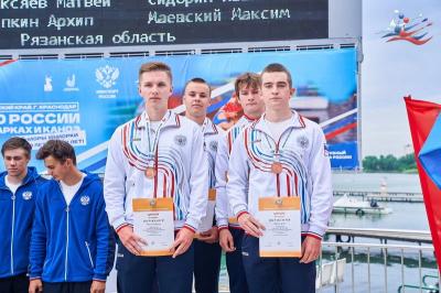 Рязанские гребцы отличились на первенстве России